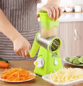 Transparent Spiralizer with Razor-Sharp Blades Manual Veggie