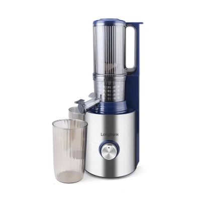 250 W Hot Sell Edelstahl Slow Juicer 80 mm Big Mouth Kaltpress-Entsafter